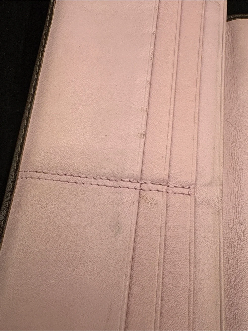 Coach Madison Op Art Dotted Trifold Wallet
